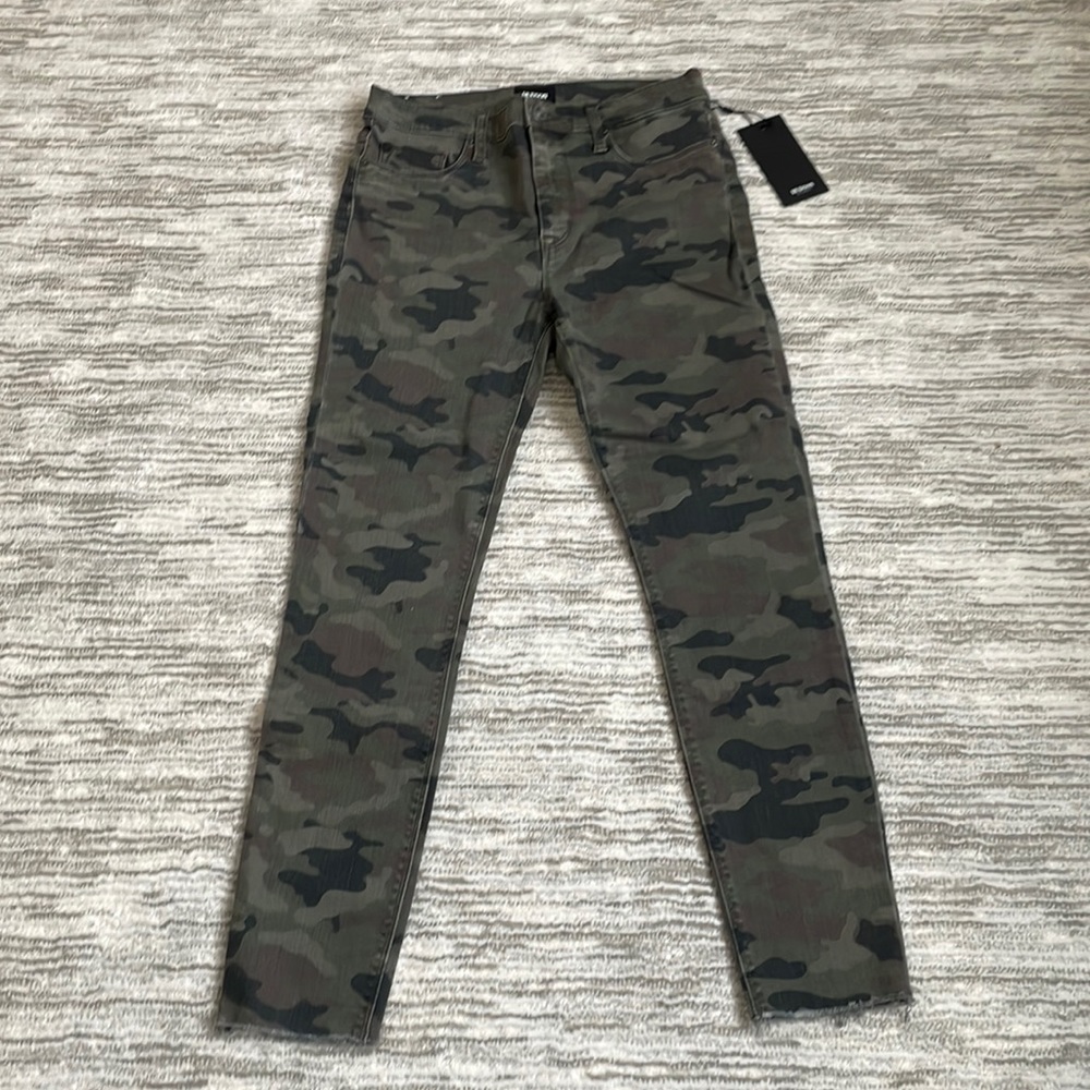 Hudson Jeans High Waist Barbara camo jeans
